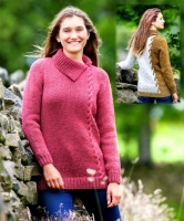 Knitting Pattern - Wendy 5961 - Mode Chunky - Cable Sweater
